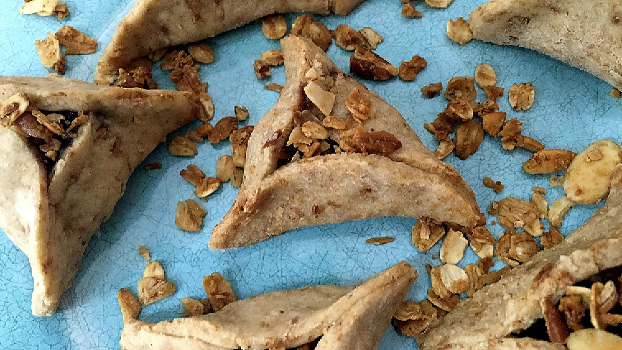 Granola Hamantaschen. Photo by Paula Shoyer.