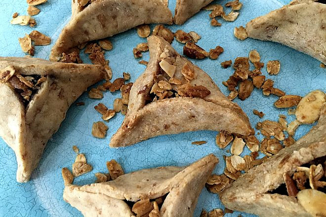 Granola Hamantaschen. Photo by Paula Shoyer.