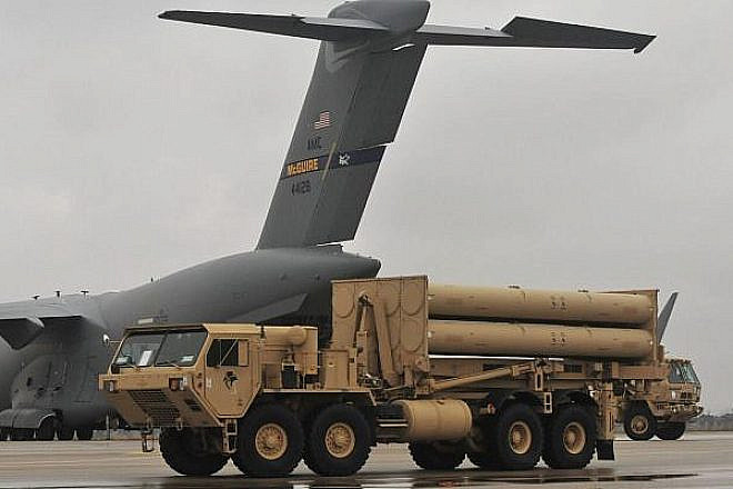 The U.S. Army unloads a THAAD missile-defense system in Israel, March 2019. Credit: U.S. Army Europe.