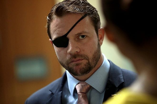 Then-Congressman-elect Dan Crenshaw speaking with attendees at the 2018 Student Action Summit hosted by Turning Point USA at the Palm Beach County Convention Center in West Palm Beach, Florida. Credit: Gage Skidmore/Flickr.