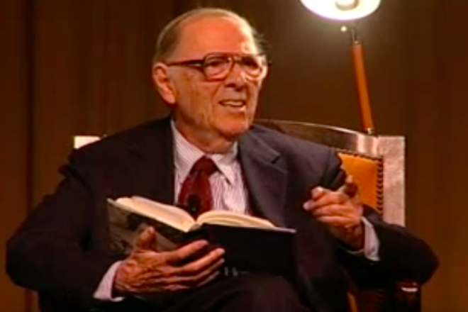 Herman Wouk. Credit: Screenshot.