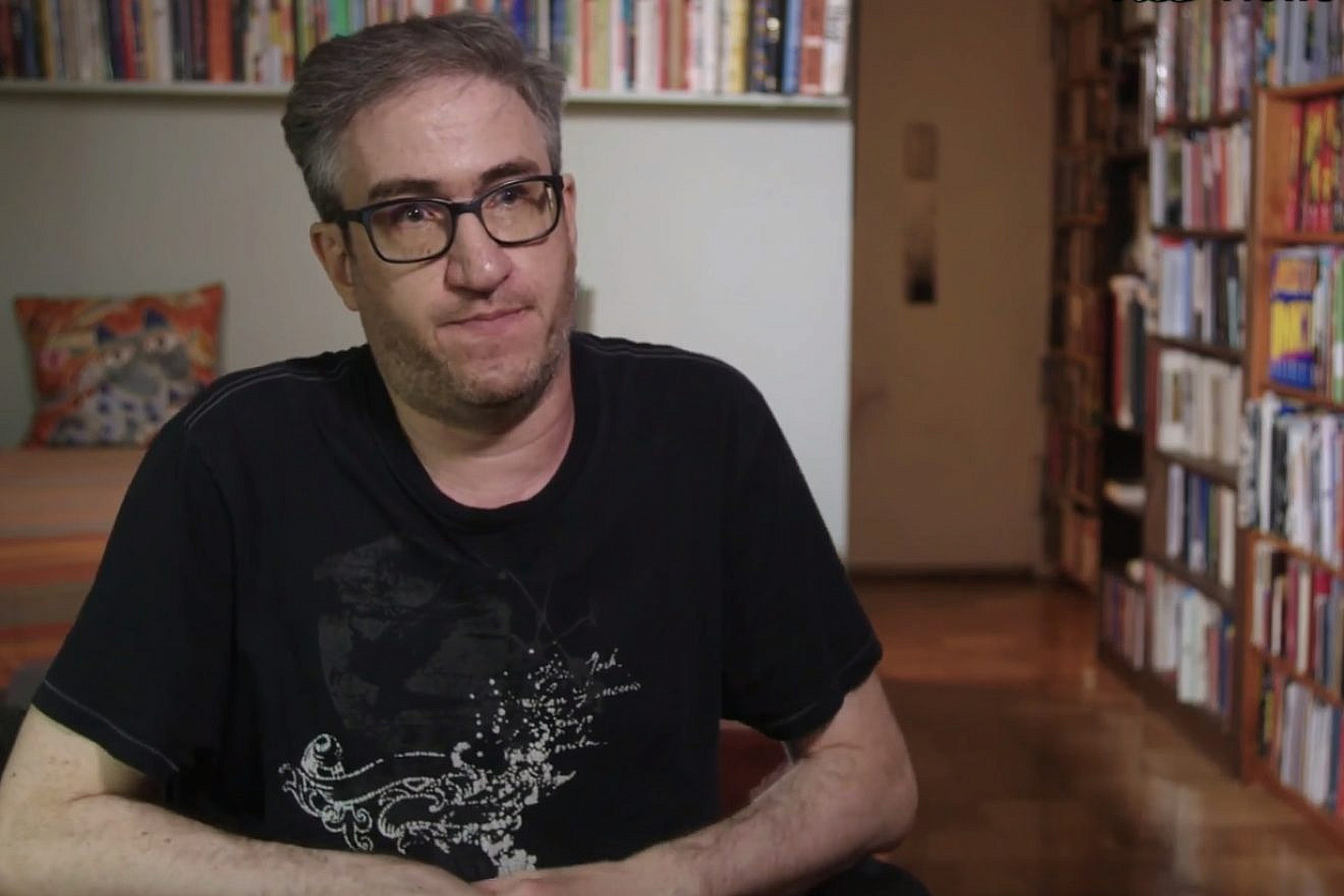 Cartoonist Eli Valley. Credit: Screenshot.