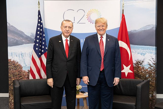 U.S. President Donald Trump participates in a bilateral meeting with Turkish President Recep Tayyip Erdoğan at the G20 Summit, Saturday, Dec. 1, 2018, in Buenos Aires, Argentina. Credit: Official White House Photo by Shealah Craighead.