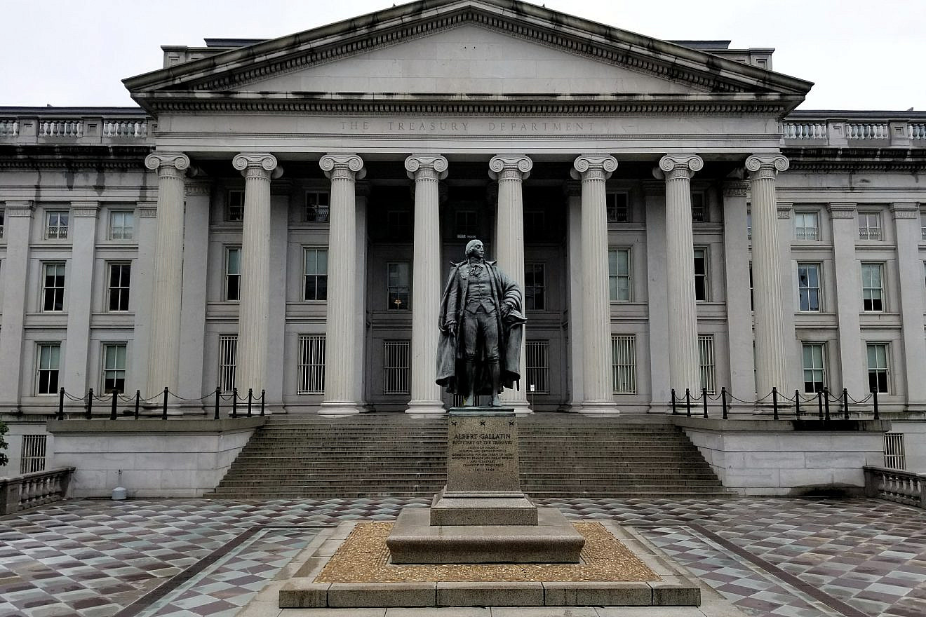 U.S. Department of Treasury headquarters in Washington, D.C. Credit: Wikimedia Commons.