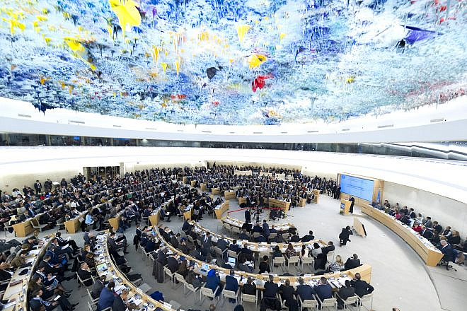 U.N. Secretary-General António Guterres addresses the opening of the 40th session of the Human Rights Council, Palais des Nations, Feb. 25, 2019. Credit: U.N. Photo by Violaine Martin.