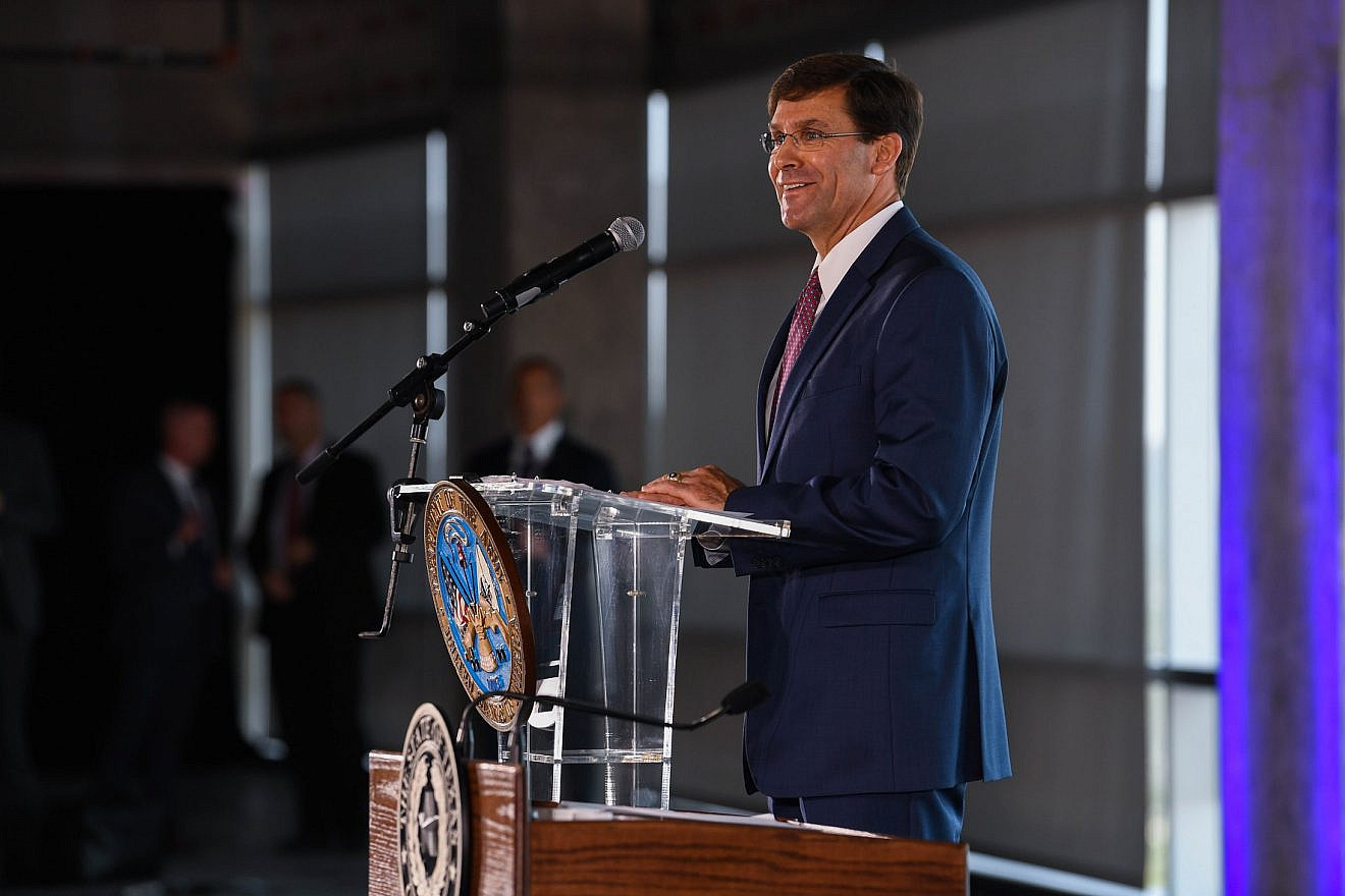 U.S. Secretary of Defense Mark Esper. Credit: Staff Sgt. Brandy N. Mejia/U.S. Army.