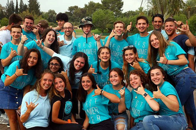 Participants on NCSY Summer Programs came together for a night of camaraderie, food, music and more at Yom NCSY 2019. Credit: Credit: Orthodox Union/NCSY Summer.