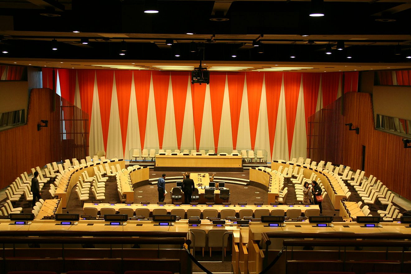 U.N. Economic and Social Council in New York. Credit: Wikimedia Commons.