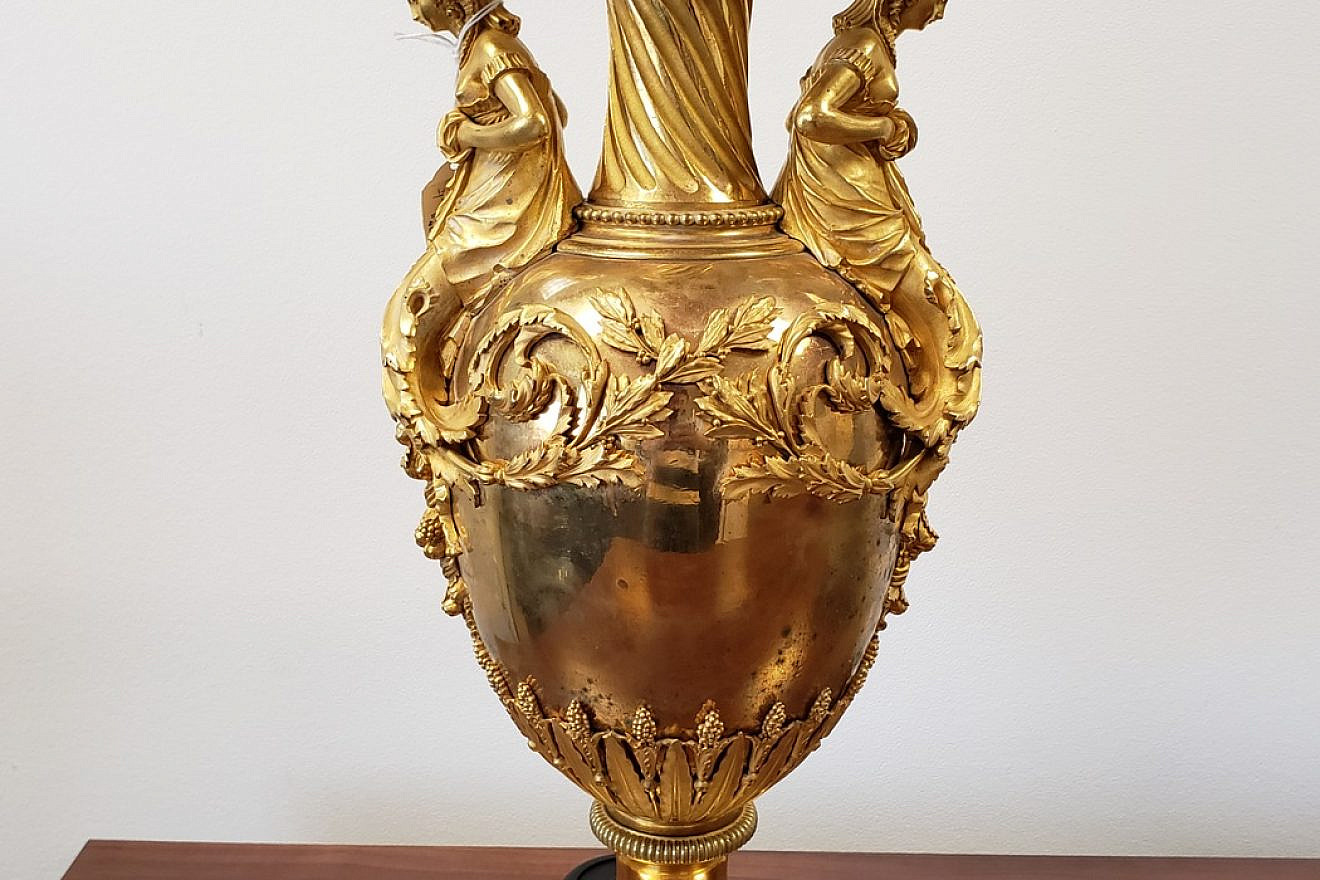 One of the vases stolen by the Nazis, returned to the family of the Jewish victims. Credit: FBI.