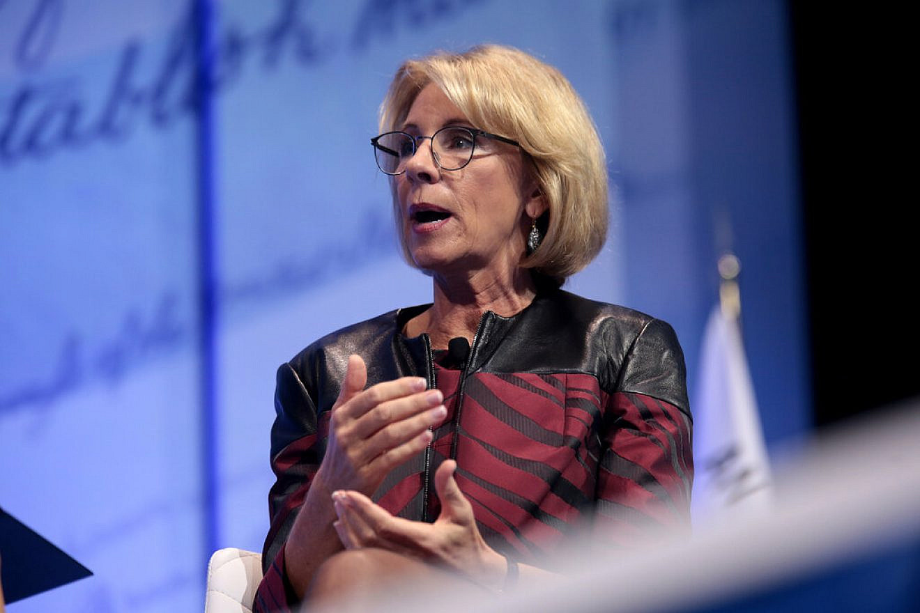 U.S. Secretary of Education Betsy DeVos. Credit: Flickr.
