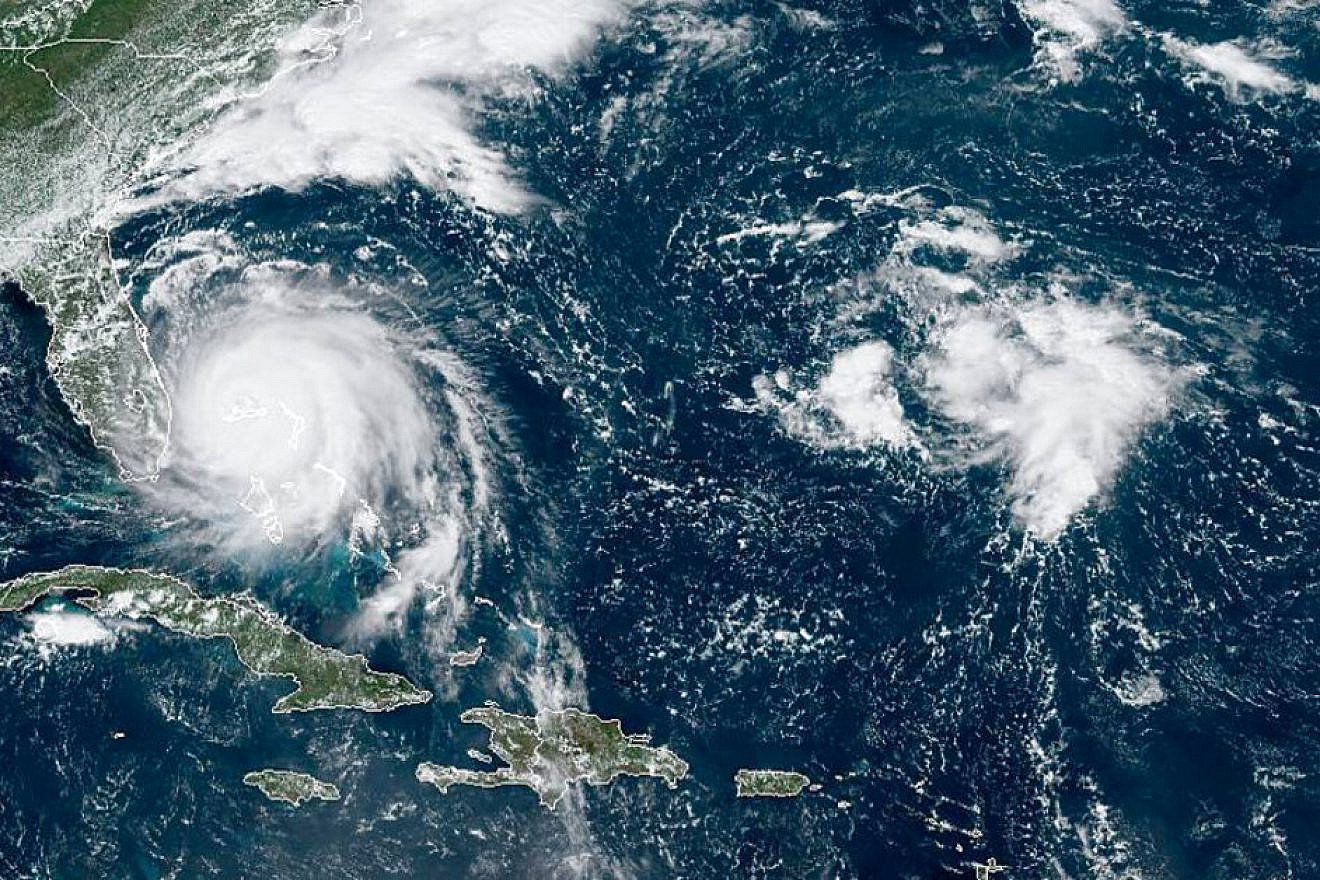 A GOES-16 satellite image taken of Hurricane Dorian as it approached the Bahamas on Sept. 2, 2019. Credit: NOAA.