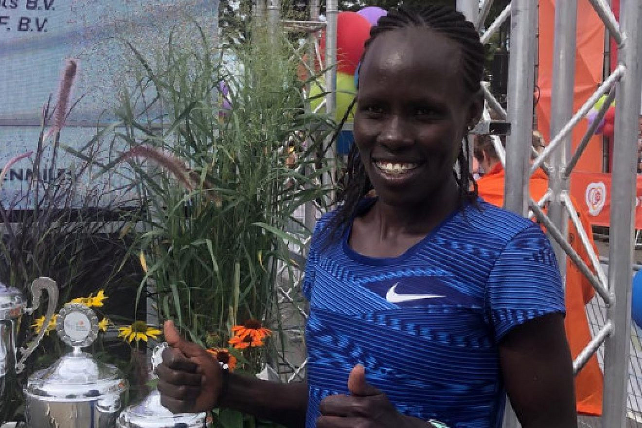 Lonah Chemtai-Salpeter. Credit: Israel Athletic Association.