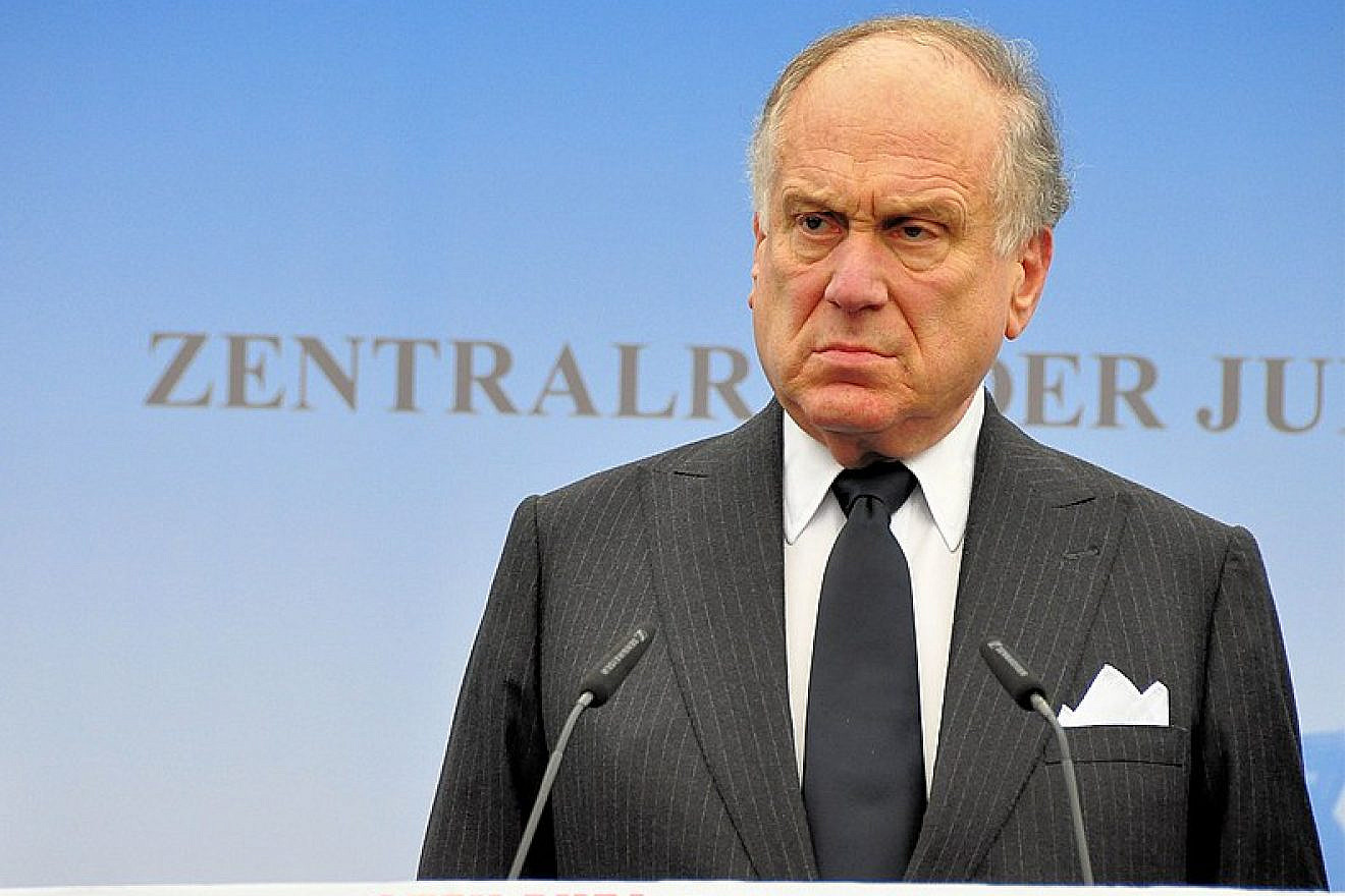 World Jewish Congress president Ronald S. Lauder. Credit: Wikimedia Commons.