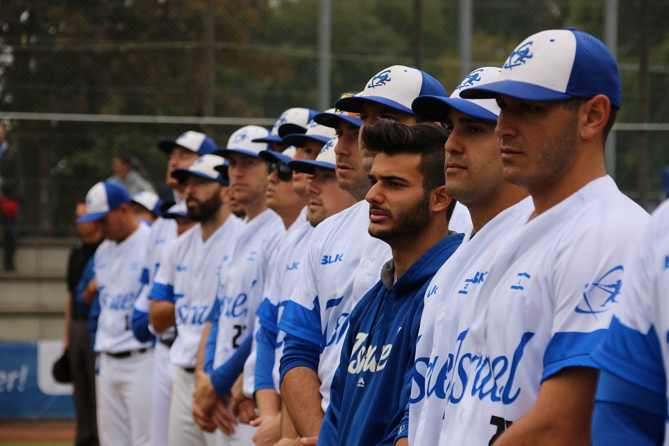 Team Israel baseball, headed to the Tokyo Summer Olympics, to take place from July 23 to Aug. 8. Photo by Margo Sugarman.
