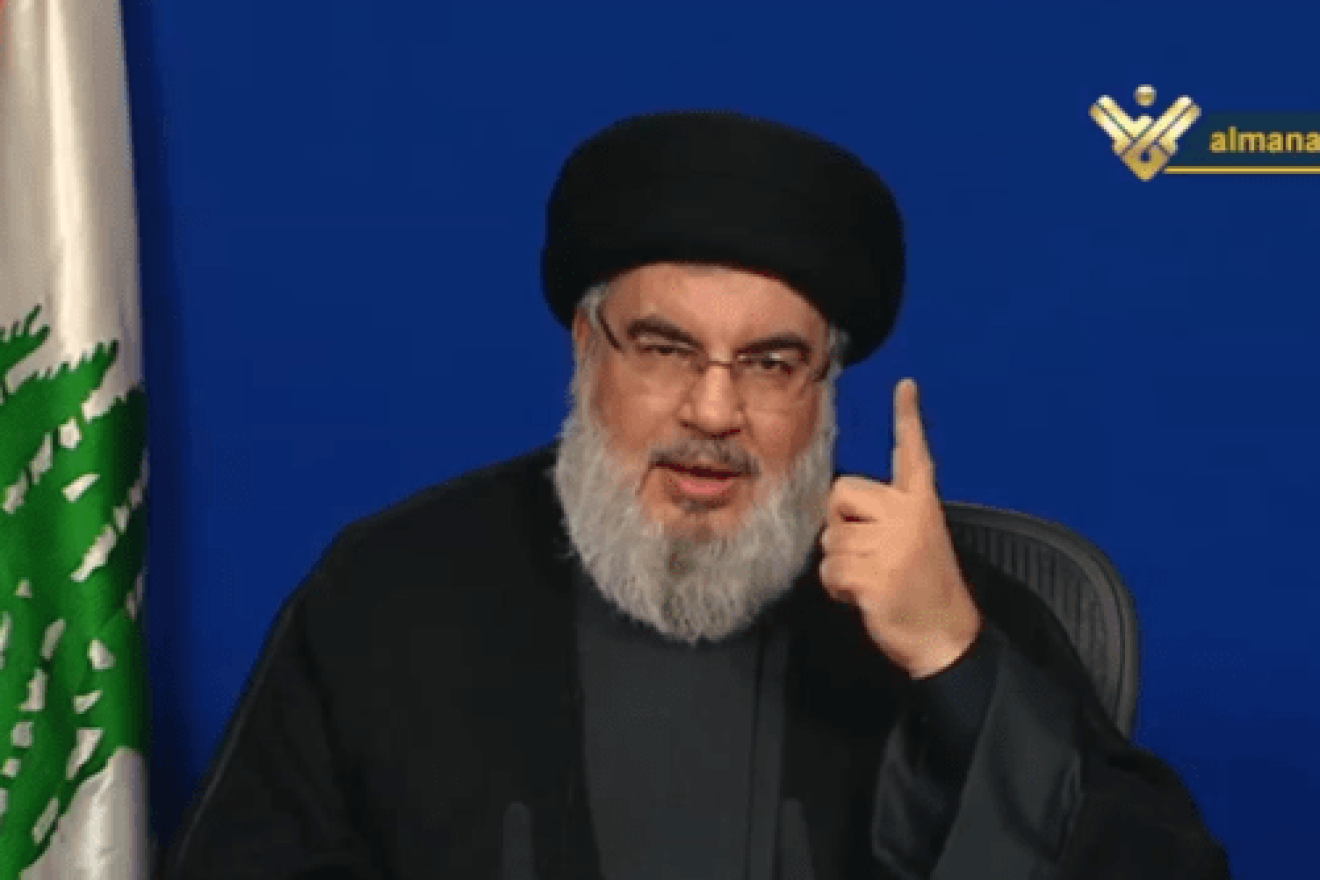 Hezbollah Secretary-General Hassan Nasrallah. Source: Arab Press.