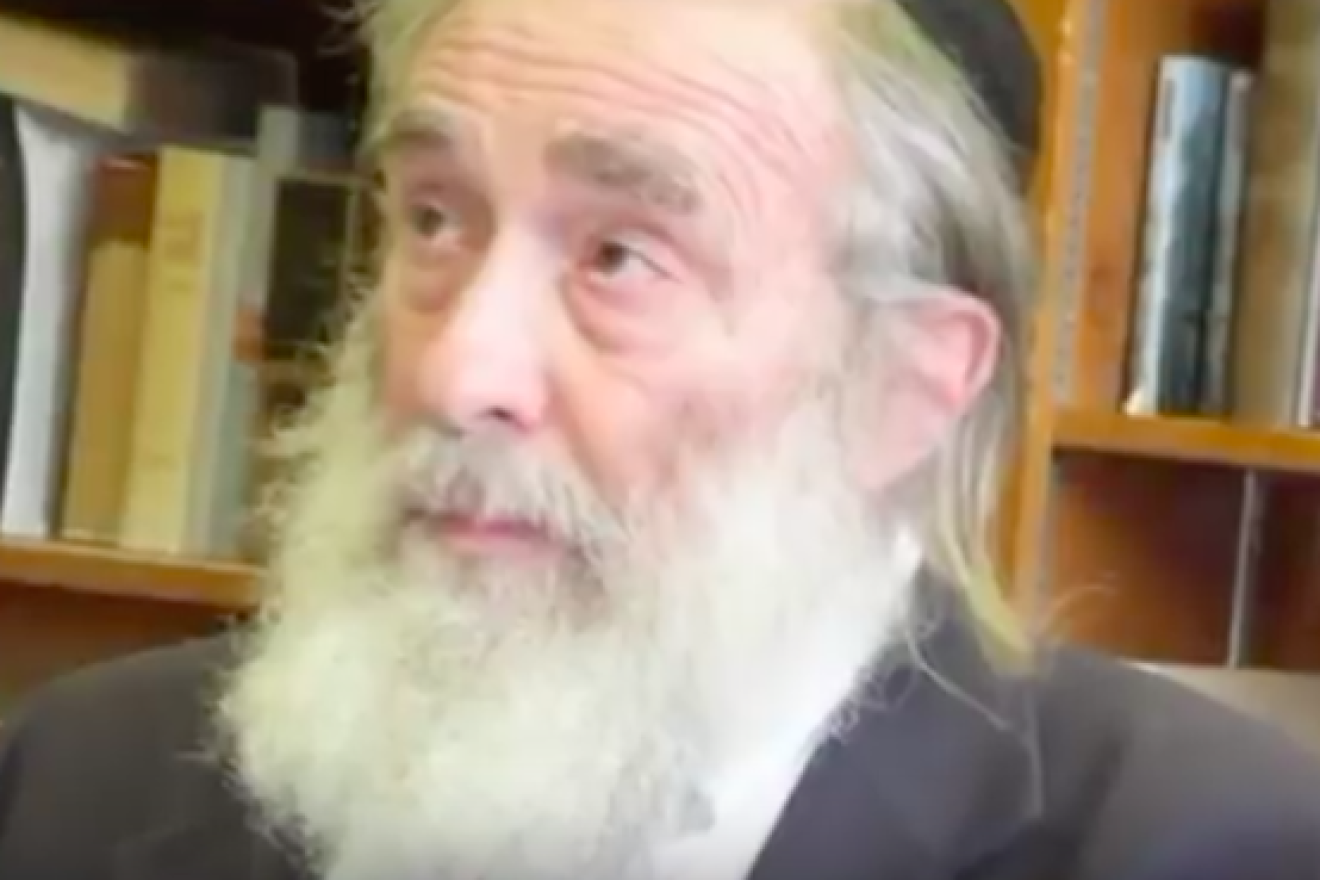 Rabbi Daniel Greer. Source: Screenshot.