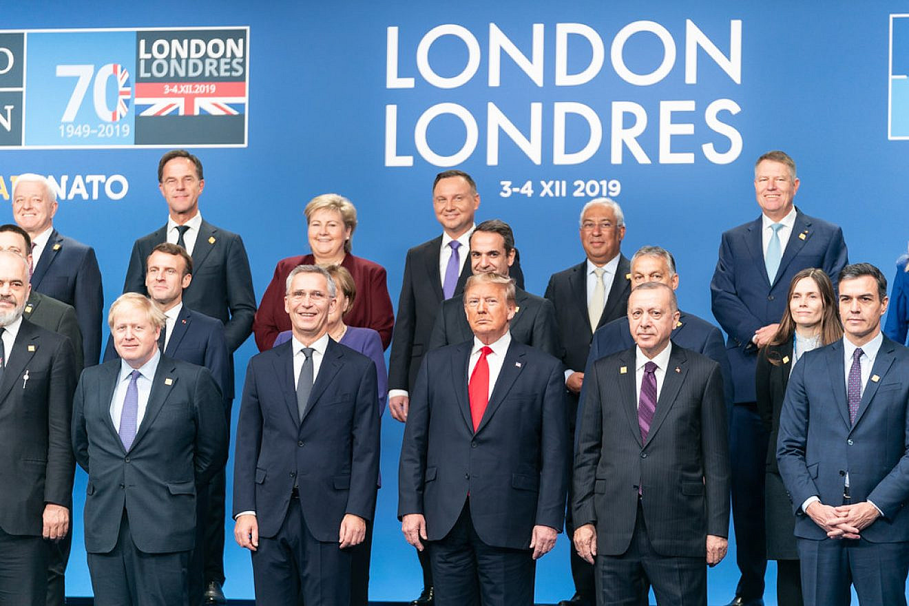U.S. President Donald Trump with fellow North Atlantic Treaty Organization (NATO) members at the 70th anniversary of NATO in Watford, Hertfordshire, outside of London, Dec. 4, 2019. Credit: Official White House Photo by Shealah Craighead.