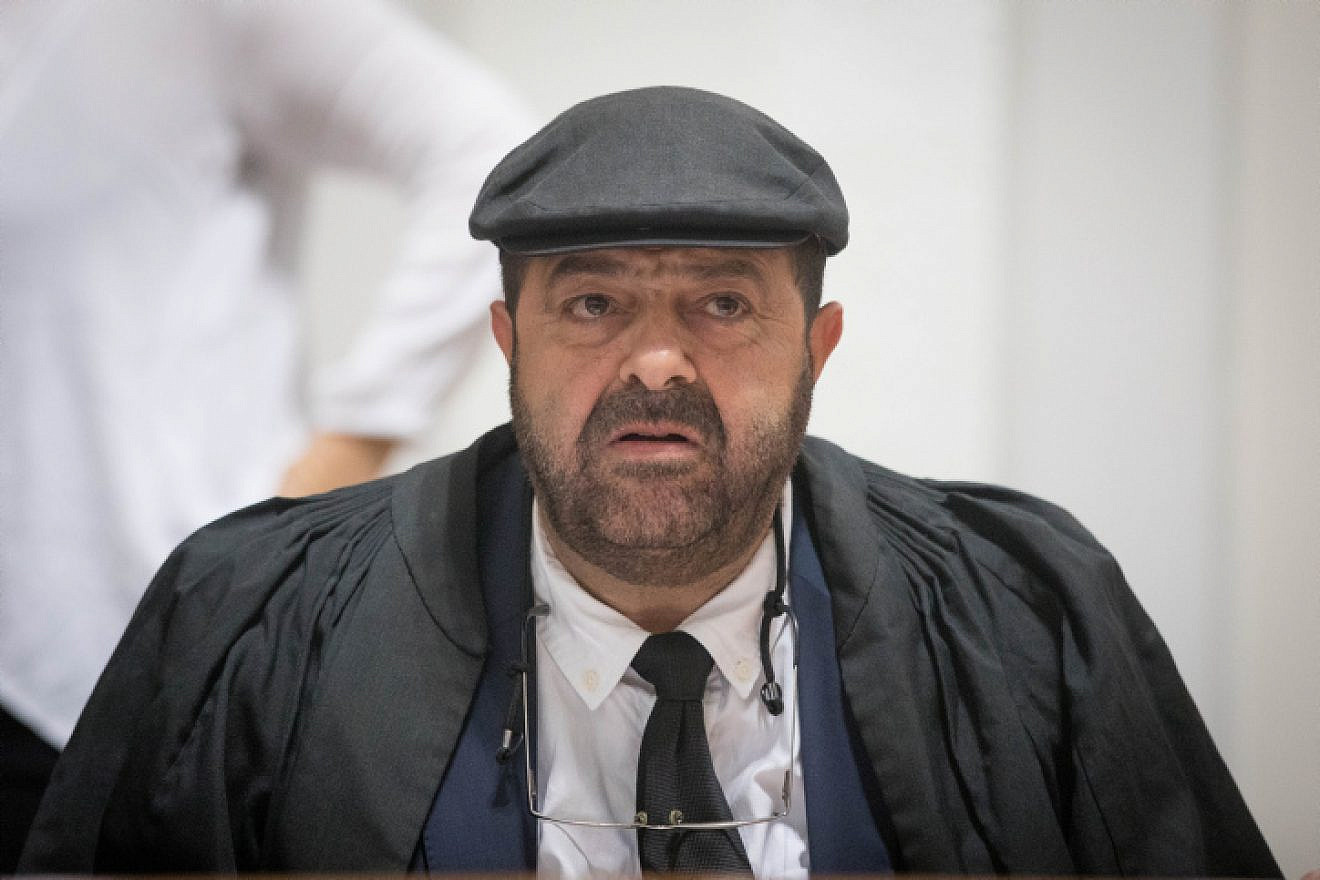 Adalah general director Hassan Jabareen attends a hearing in Israel's Supreme Court in Jerusalem. Photo by Yonatan Sindel/Flash90.