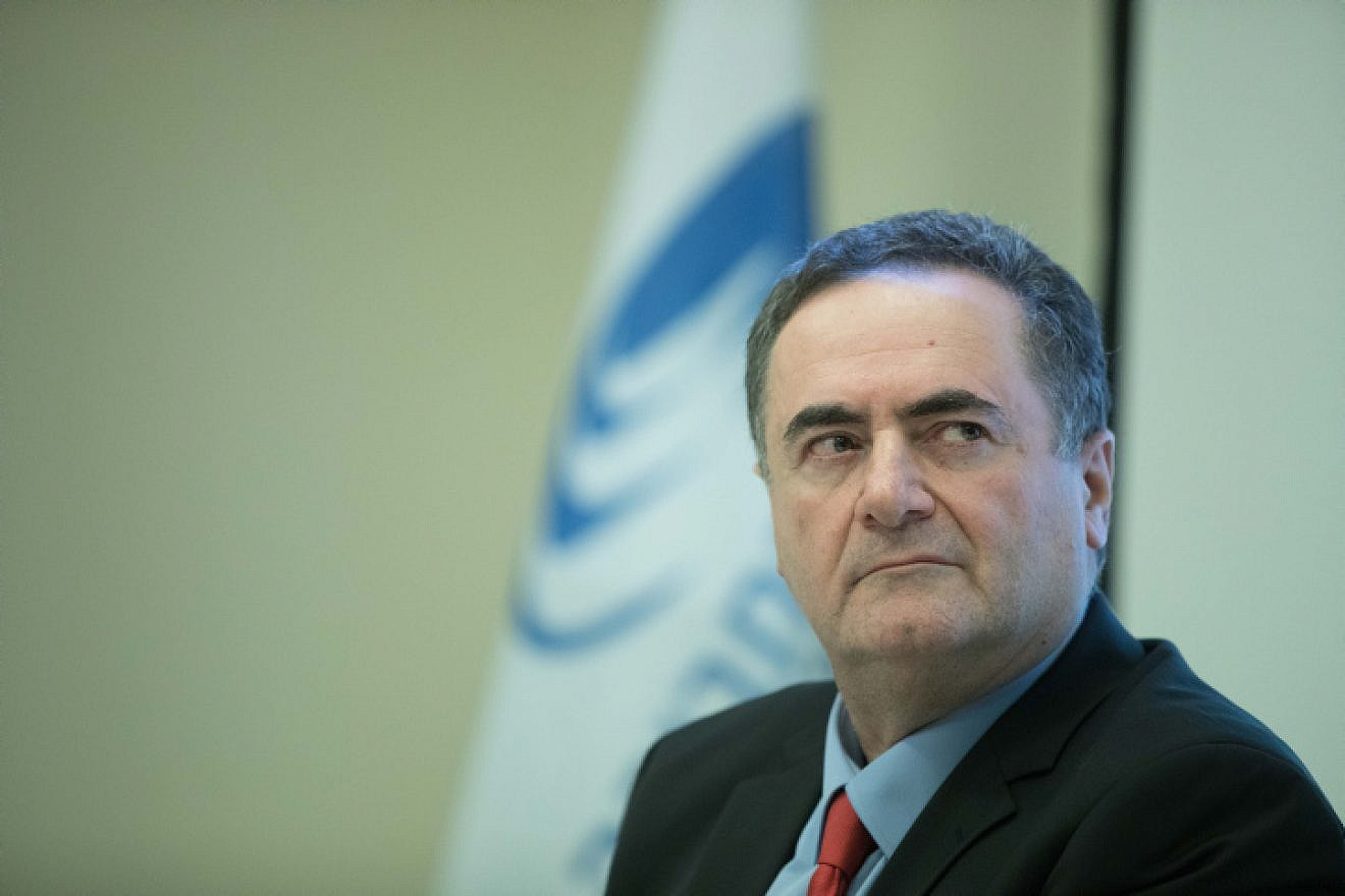 Outgoing Israeli Transportation Minister Israel Katz at a ceremony in Jerusalem on June 23, 2019. Photo by Noam Revkin Fenton/Flash90.