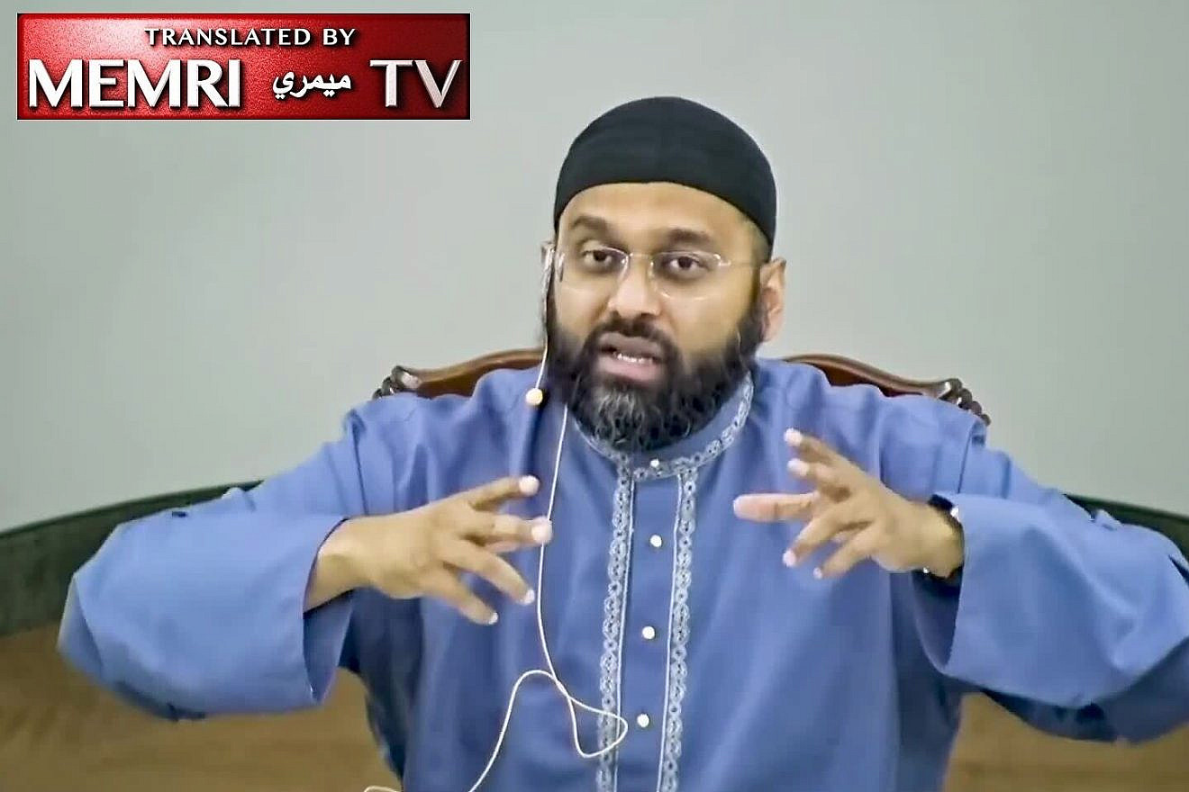 American Islamic scholar Sheikh Yasir Qadhi. (MEMRI)