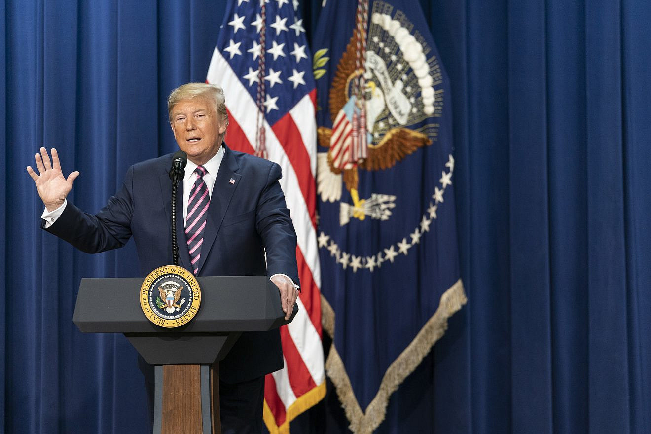 U.S. President Donald Trump speaks at the White House on Dec. 19, 2019. Source: Official White House Photo by Tia Dufour.