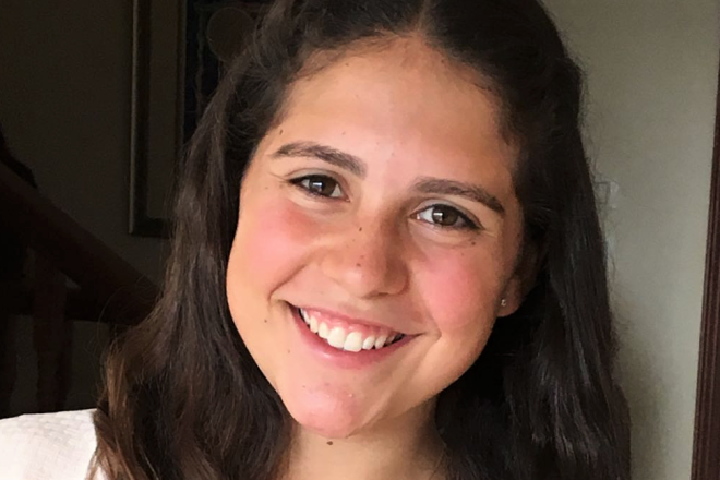 Hila Schlakman. Credit: Ohr Torah Stone’s Neveh Channah High School.