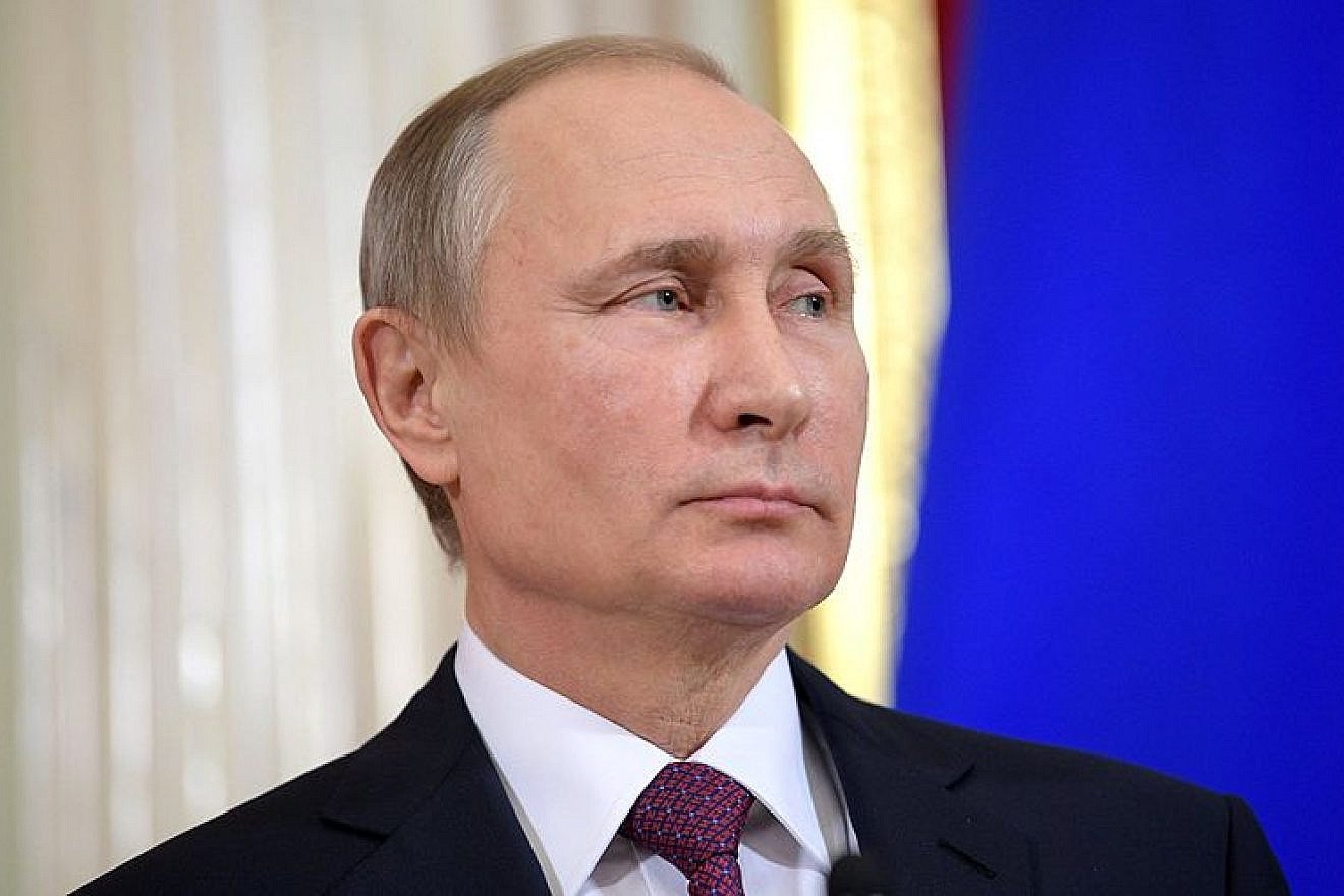 Russian President Vladimir Putin during a joint press conference with Moldovan President Igor Dodon, on Jan. 17, 2017. Credit: Russian Presidential Press and Information Office via Wikimedia Commons.