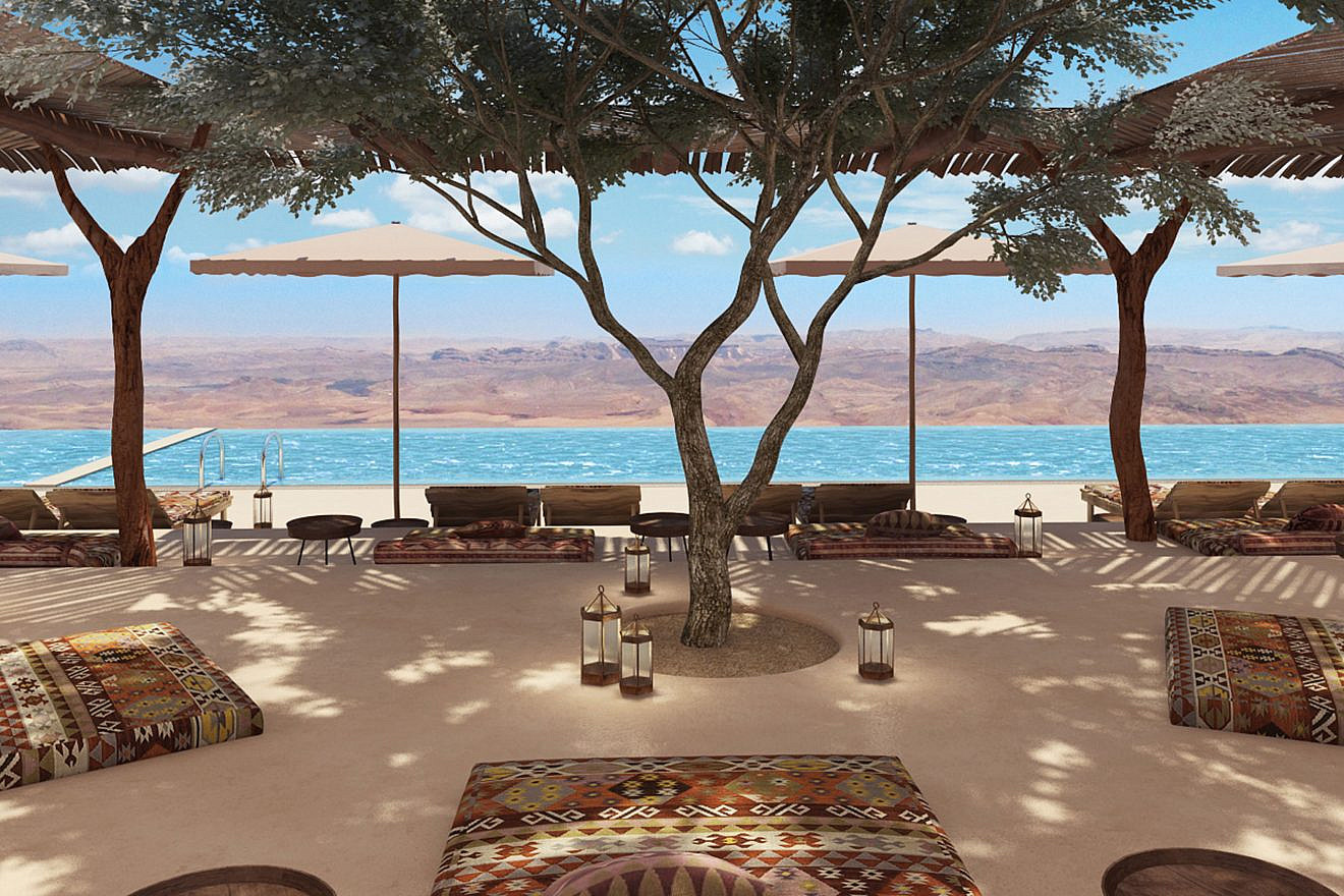 A artist’s rendering of the Six Senses Shaharut hotel in Israel’s Negev Desert. Source: Six Sense Shahrut.
