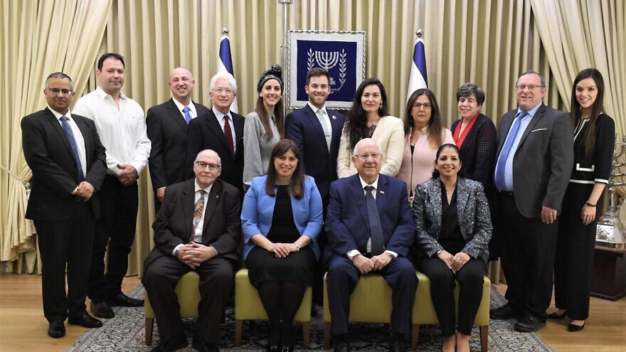Participants in the Jerusalem conference “Keeping It in the Family: Strengthening the Israel-Diaspora Relationship,” aimed to explore the common bond between Israel and the Diaspora, Feb. 12, 2020. Photo by Mark Neyman/GPO.