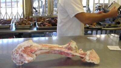 Meat at a kosher butcher. Credit: Wikimedia Commons