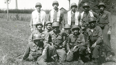 A screenshot of American Jewish soldiers in the PBS film "GI Jews." Credit: Screenshot.