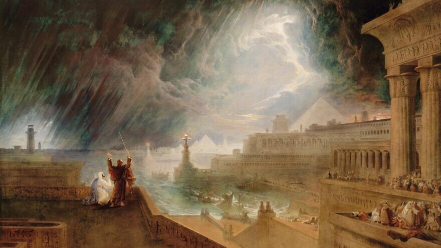 John Martin's "The Seventh Plague" 1823. Credit: Wikimedia Commons.