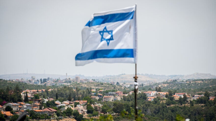 The Jewish town of Karnei Shomron in Samaria, June 4, 2020. Photo by Sraya Diamant/Flash90.