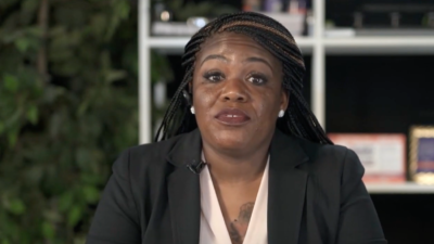 Congresswoman-elect Cori Bush of Missouri's 1st Congressional District. Source: Screenshot.