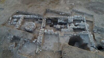 Israel Antiquities Authority excavation of the earliest soap factory in the country, discovered in the Bedouin city of Rahat in the Negev Desert. Credit: Emil Aladjem/Israel Antiquities Authority.