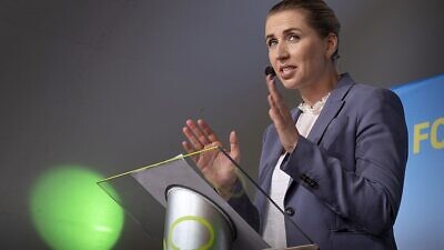 Danish Prime Minister Mette Frederiksen, the leader of Denmark's Social Democrats, gives a speech at the  Cirkuspladsen in Allinge on June 14, 2019. Credit: Johan Wessman/News Øresund via Wikimedia Commons.