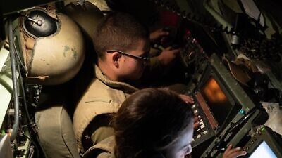 Night drills are part of the 334th Battalion’s daily training regiment. Credit: IDF.