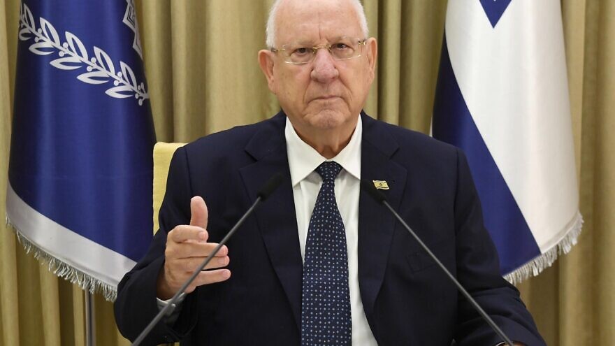Israeli President Reuven Rivlin, Wed. Sept. 16, 2020. Photo: Mark Neyman/GPO.
