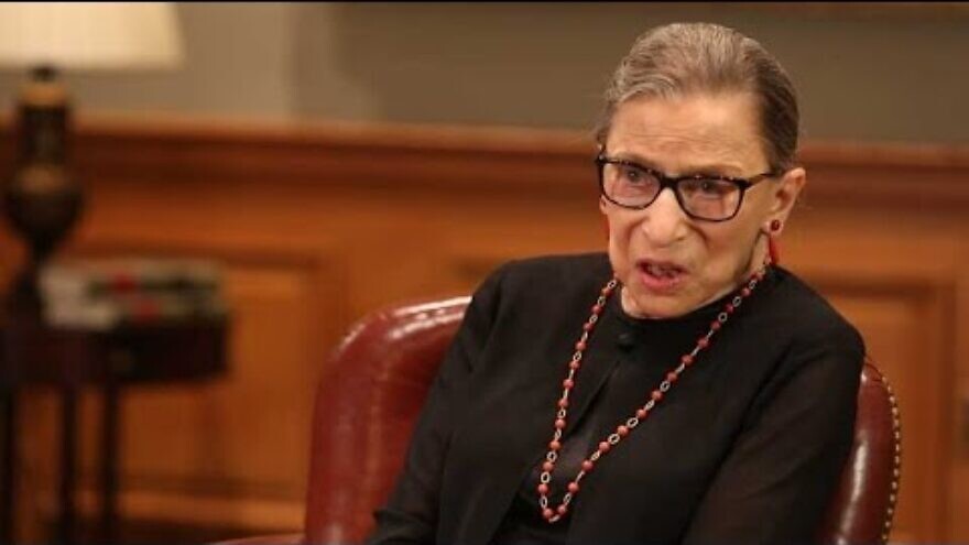 U.S. Justice Ruth Bader Ginsburg. Source: YouTube.