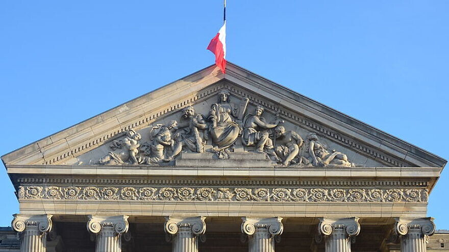 The exterior of the Palais de Justice in Paris, France. Credit: Wikimedia Commons.