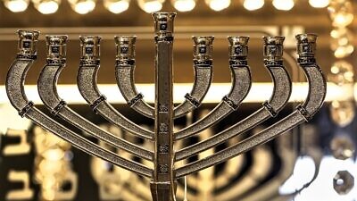 Chanukah menorah. Credit: Pixabay.