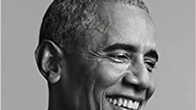 The book jacket of former U.S. President Barack Obama's memoir, "A Promised Land."