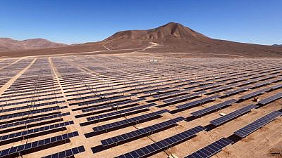 Energy innovation in Israel’s Negev Desert. Photo courtesy of DeserTech.