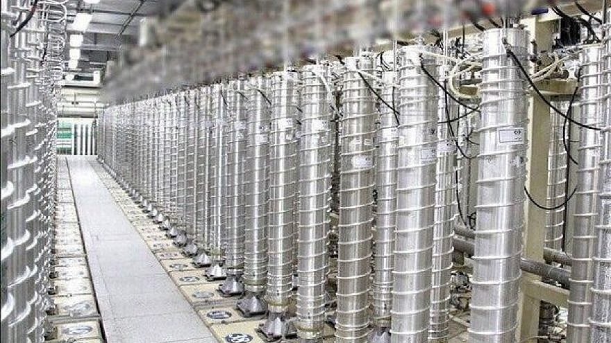 Uranium enrichment centrifuges at Iran's Natanz nuclear facility. Credit: Tehran Times.