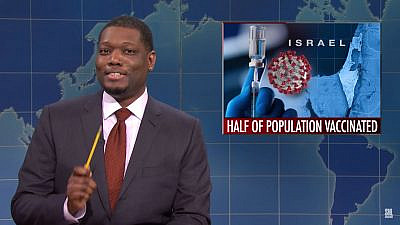 “SNL Weekend Update” anchor Michael Che. Source: Screenshot.
