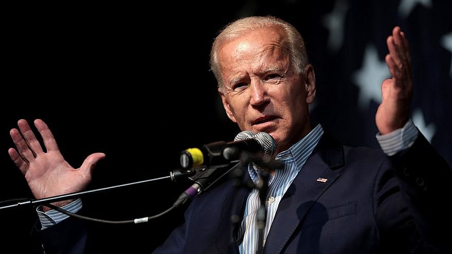 Former U.S. Vice President Joe Biden speaks at the 2019 Iowa Democratic Wing Ding at Surf Ballroom in Clear Lake, Iowa, Aug. 9, 2019. Credit: Gage Skidmore via Wikimedia Commons.