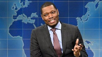 “SNL Weekend Update” anchor Michael Che. Source: Screenshot.
