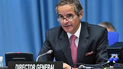 IAEA Director-General Rafael Grossi at an IAEA Board of Governors meeting in Vienna, Sept. 14, 2020. Photo by Dean Calma/IAEA via Wikimedia Commons.