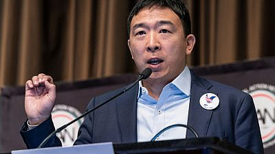Andrew Yang in 2019. Credit: Lev Radin/Shutterstock.
