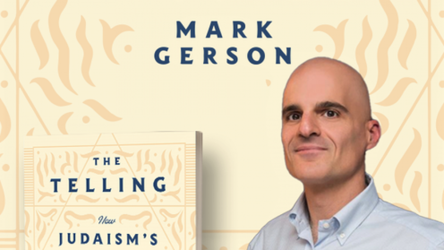 “The Telling: How Judaism’s Essential Book Reveals the Meaning of Life” by Mark Gerson. Source: Screenshot.